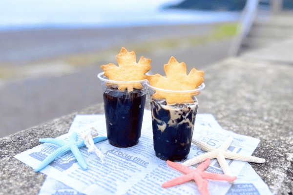 メイプルクッキー オン コーヒージェリー